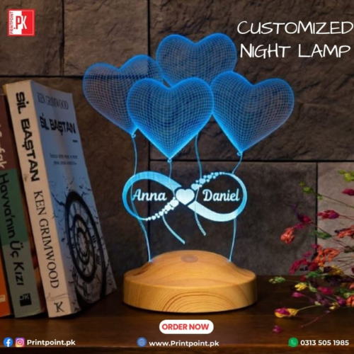 Personalized LED Name Lamp