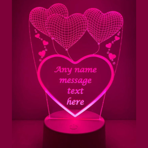 Personalized LED Name Lamp