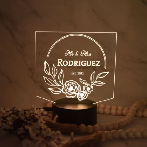 Personalized LED Name Lamp