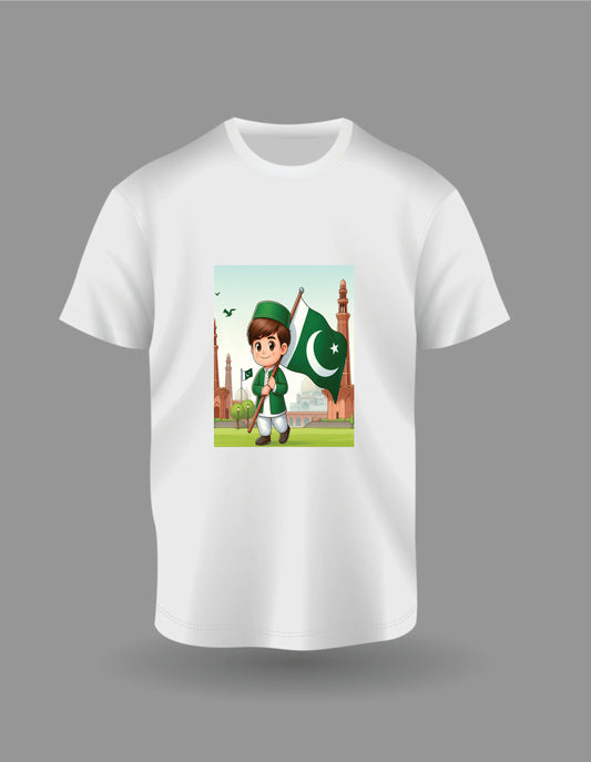 Independence Day of Pakistan printed tshirt