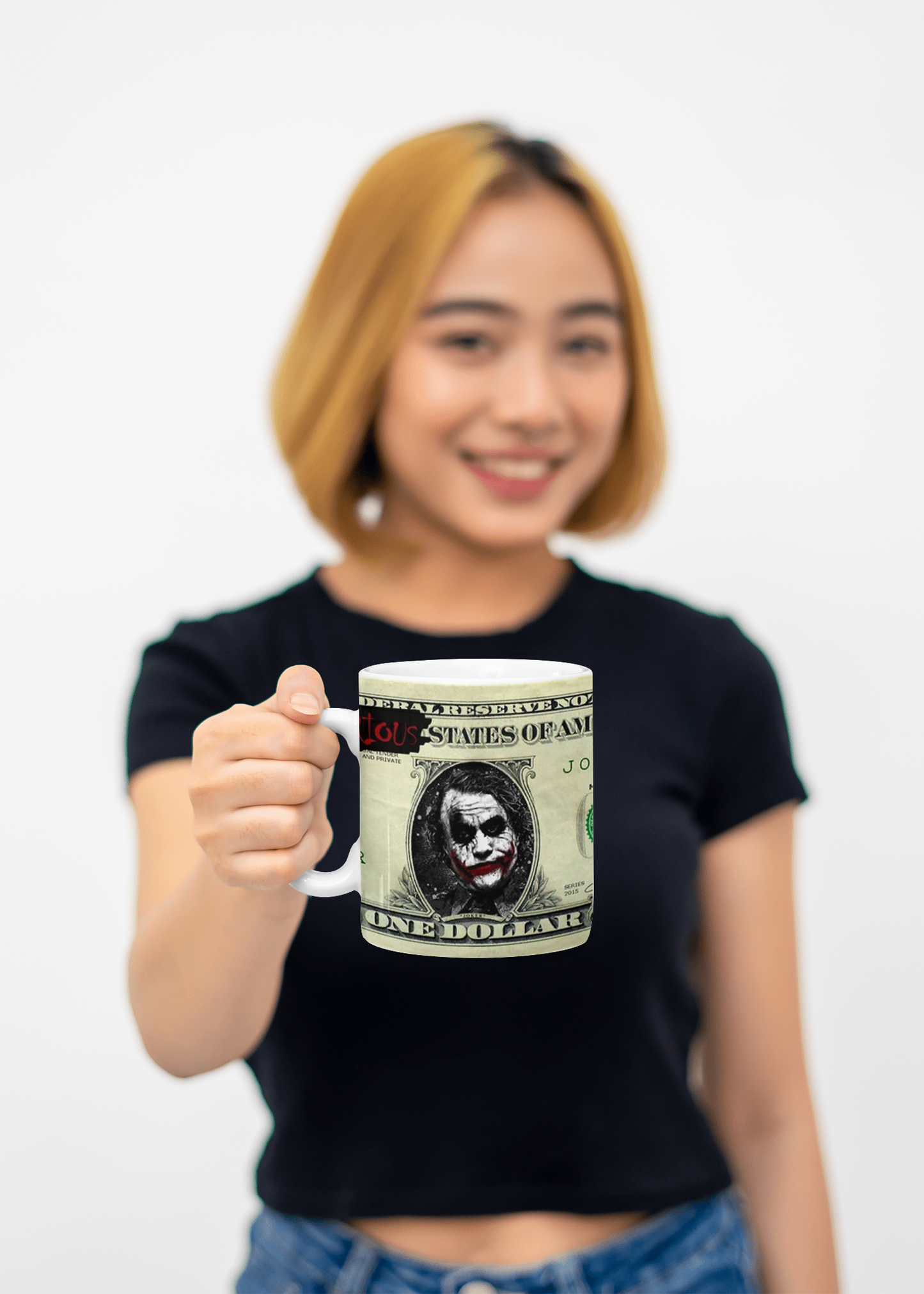 DOLLAR PRINTED MUG