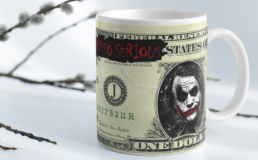 DOLLAR PRINTED MUG